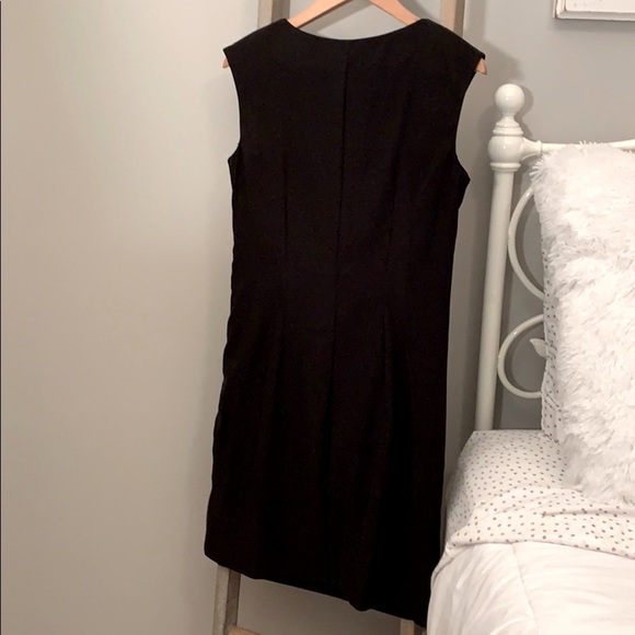 AGB DRESS Black Zipper Sheath - Picture 6 of 10